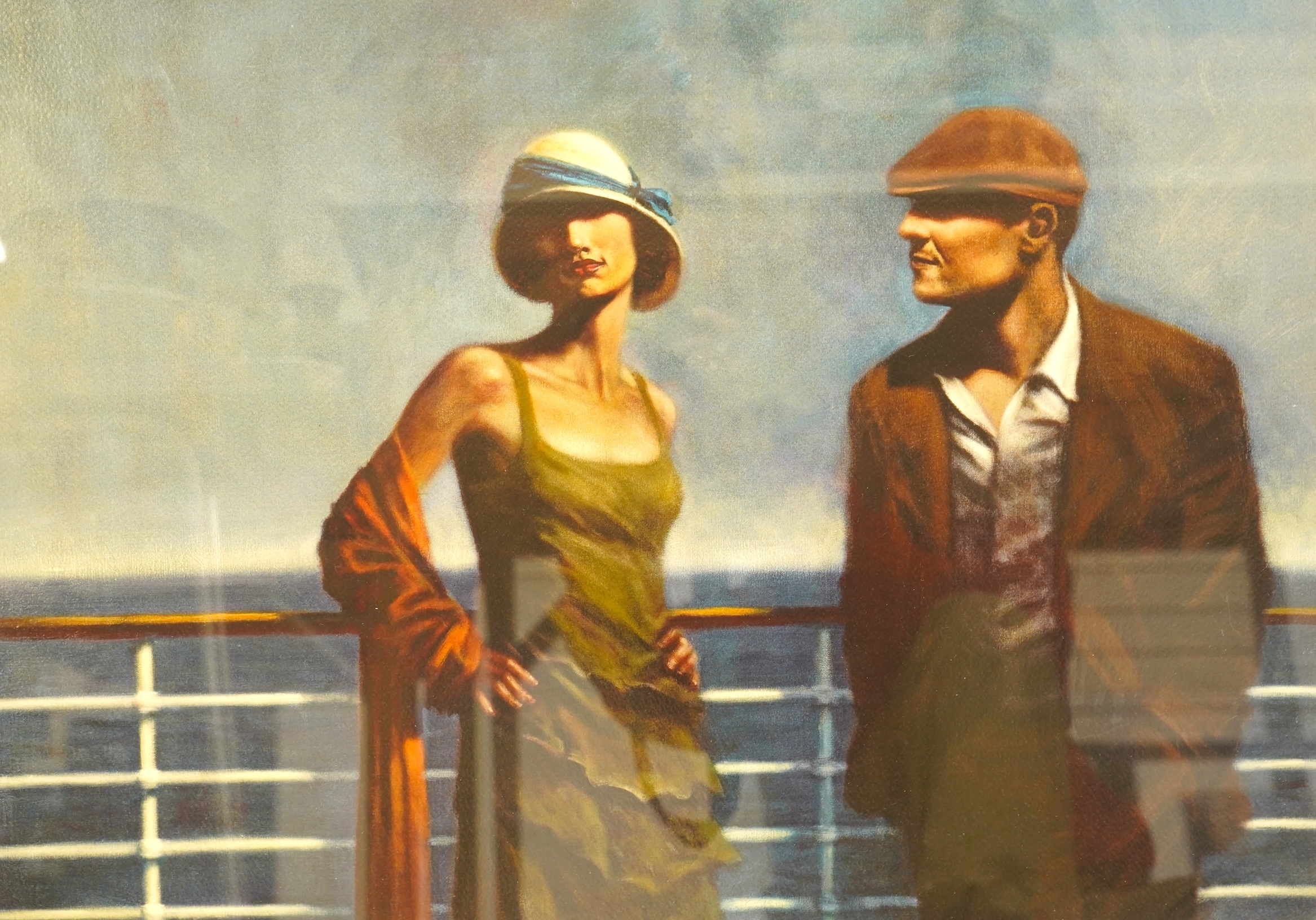 Hamish Blakely (b.1968), 'The Coincidental Travellers', signed in pencil, limited edition 41/195, giclee print, COA verso, 46 x 63cm